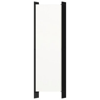 Kamerscherm met 5 panelen 250x180 cm wit 4