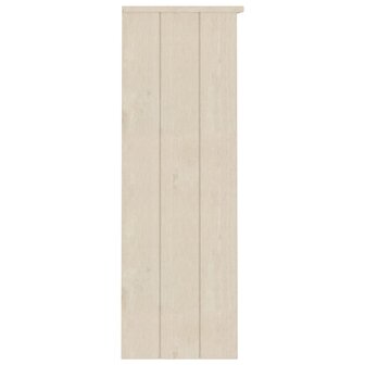 Opzetkast HAMAR 85x35x100 cm massief grenenhout honingbruin 4