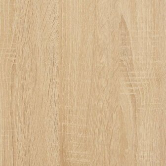 Platenkast 85x38x48 cm bewerkt hout sonoma eikenkleurig 8