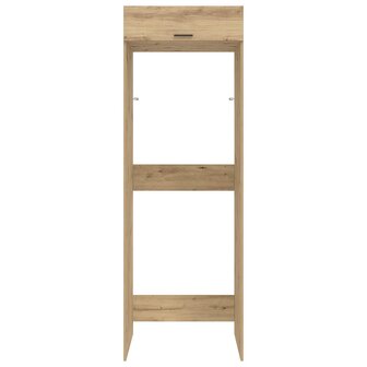 Wasmachinekast Artisan Eiken 67,5 x 68 x 200 cm Bewerkt hout 6