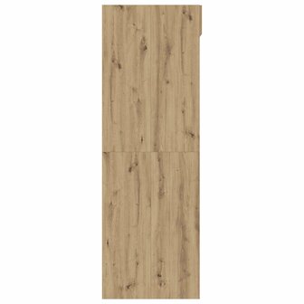 Wasmachinekast Artisan Eiken 67,5 x 68 x 200 cm Bewerkt hout 7