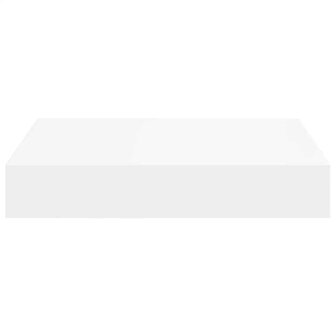 Wandschap zwevend 23x23,5x3,8 cm MDF wit 6