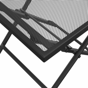 Tuintafel 38x38x38 cm staalgaas antracietkleurig 7