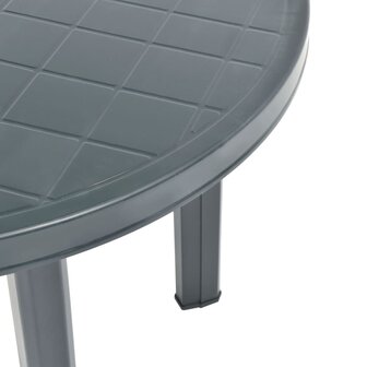 Tuintafel 89 cm kunststof groen 3