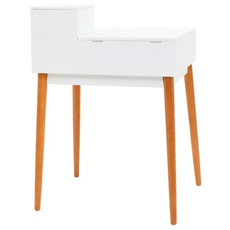 Kaptafel met spiegel 60x50x86 cm MDF 5