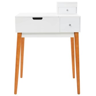 Kaptafel met spiegel 60x50x86 cm MDF 7