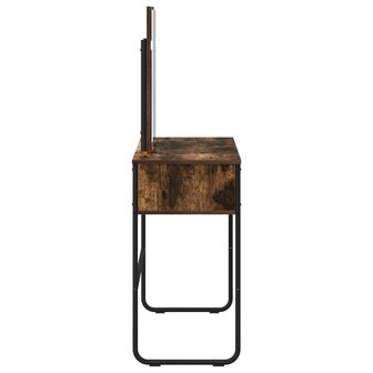 Kaptafel Gerookt eiken 81 x 40 x 131 cm Bewerkt hout 5