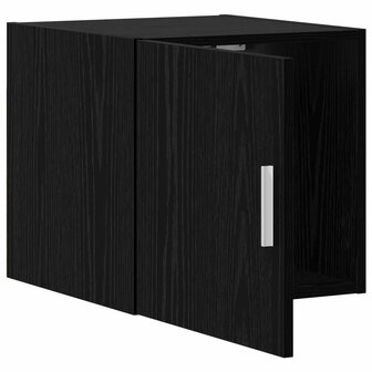 Wandkast Zwart eiken 40 x 42,5 x 40 cm Bewerkt hout 1