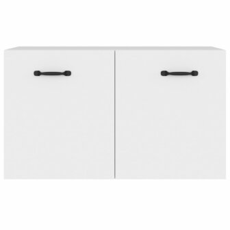 Wandkast 60x36,5x35 cm bewerkt hout wit 3
