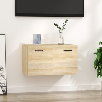 Wandkast 60x36,5x35 cm bewerkt hout sonoma eikenkleurig 1