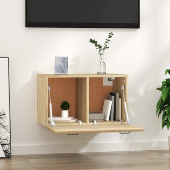 Wandkast 60x36,5x35 cm bewerkt hout sonoma eikenkleurig 7