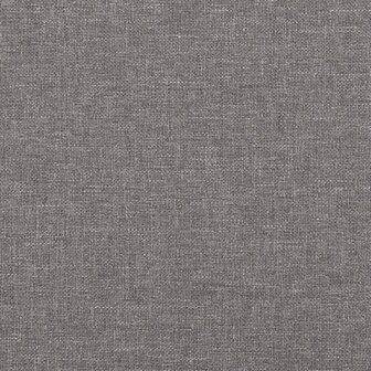Bankje 100x35x41 cm stof lichtgrijs 6
