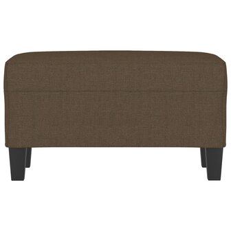 Bankje 70x35x41 cm stof bruin 3