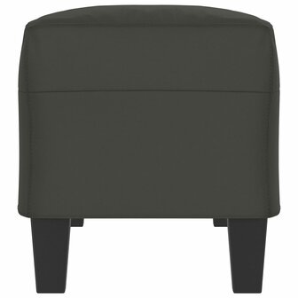 Bankje 100x35x41 cm microvezelstof donkergrijs 4