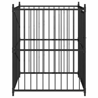 Hondenkennel voor buiten 120x120x150 cm 4