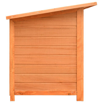 Hondenhok 120x77x86 cm massief grenenhout en vuurhout 8
