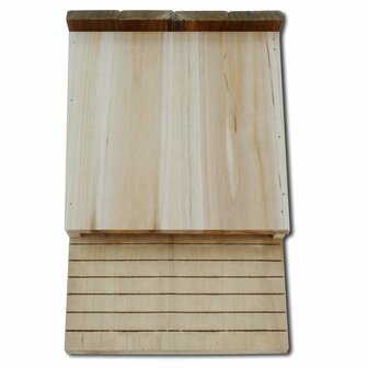 Vleermuizenkasten 4 st 22x12x34 cm hout 3