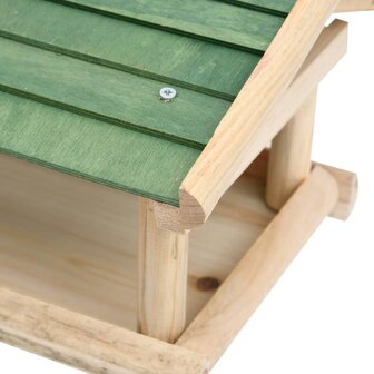 Vogelvoeder 35x29,5x21 cm massief hout 5