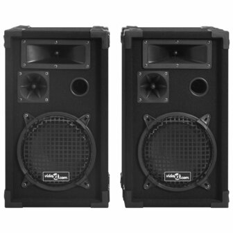 Hifi-podiumluidsprekers 2 st passief professioneel 800 W zwart 3