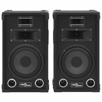 Hifi-podiumluidsprekers 2 st passief professioneel 800 W zwart 3