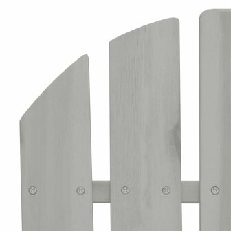 Tuinstoel hout grijs 5
