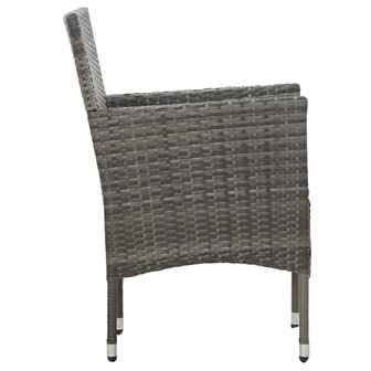 3-delige Tuinset grijs 6