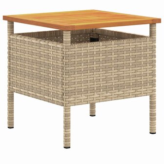 Tuinset Beige poly rattan 5