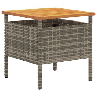 Tuinset Grijs poly rattan 5