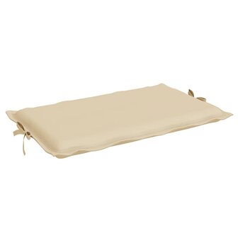 Ligbedkussen 186x58x4 cm oxford stof beige 7