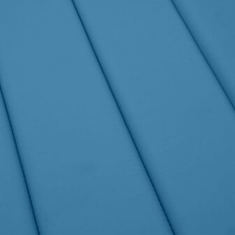 Ligbedkussen 200x60x4 cm stof gem&amp;ecirc;leerd blauw 7