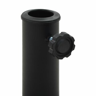 Parasolvoet rond 19 kg polyresin bronskleurig 3