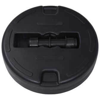 Parasolvoet gevuld met zand/water 24 L zwart  4