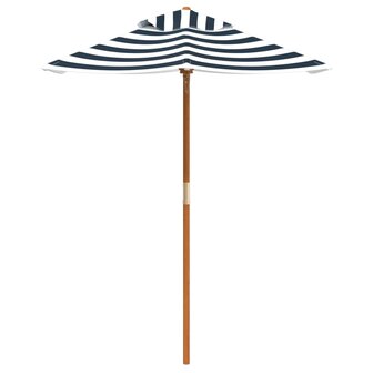 Parasol voor kinderen met houten paal &amp;Oslash;120x140 cm 3