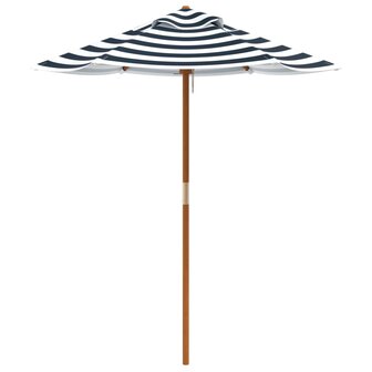 Parasol voor kinderen met houten paal &amp;Oslash;120x140 cm 4
