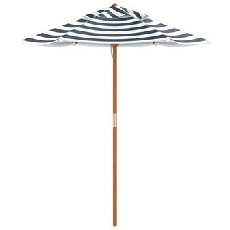 Parasol voor kinderen met houten paal &amp;Oslash;120x140 cm 5