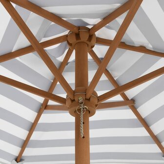 Parasol voor kinderen met houten paal &amp;Oslash;120x140 cm 7