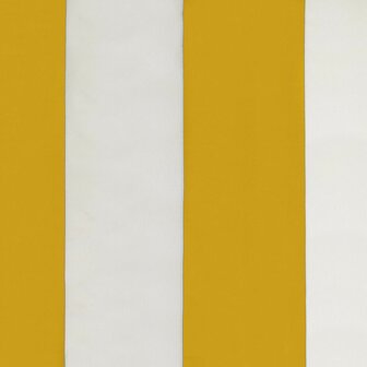 Tuinparasol 200 x 300 cm Polyester Rechthoekig Geel en Wit 6