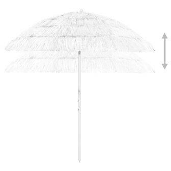 Strandparasol Hawa&amp;iuml; 240 cm wit 4