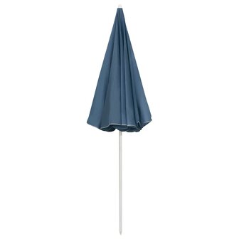 Strandparasol 240 cm blauw 4