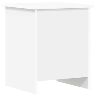 Opbergkist met opslag Wit 40 x 40 x 50 cm Bewerkt hout 2