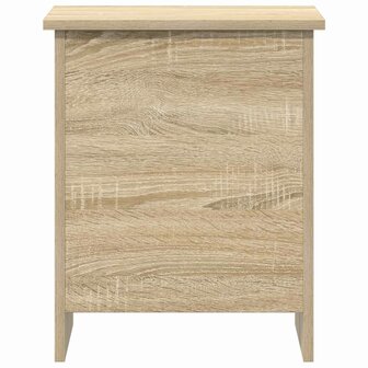 Opbergkist met opslag Sonoma Eiken 40 x 40 x 50 cm Bewerkt hout 4