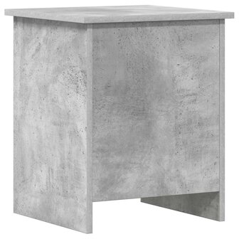 Opbergkist met opslag Betongrijs 40 x 40 x 50 cm Bewerkt hout 2