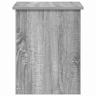 Opbergkist met opslag Grijs Sonoma 60 x 40 x 50 cm Bewerkt hout 7