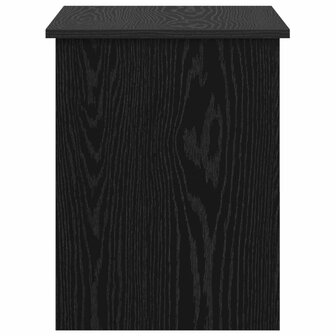 Opbergkist met opslag Zwart eiken 80 x 40 x 50 cm Bewerkt hout 7
