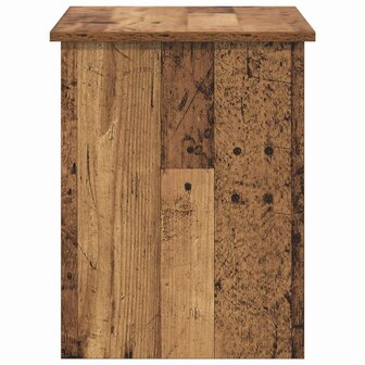 Opbergkist met opslag Oud hout 80 x 40 x 50 cm Bewerkt hout 7