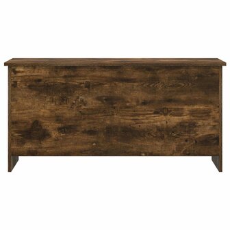 Opbergkist Gerookt eiken 100 x 40 x 50 cm Bewerkt hout 6