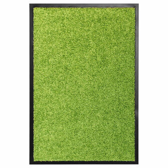 Deurmat wasbaar 40x60 cm groen 1