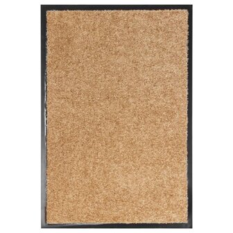 Deurmat wasbaar 40x60 cm cr&amp;egrave;me 1
