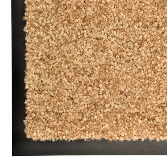 Deurmat wasbaar 40x60 cm cr&amp;egrave;me 5