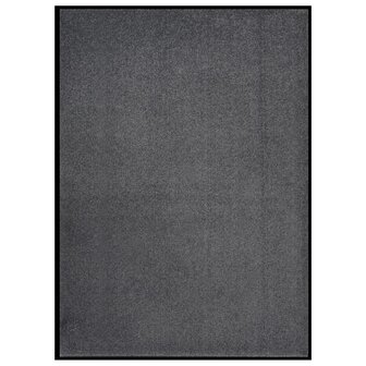 Deurmat 60x80 cm antracietkleurig 1